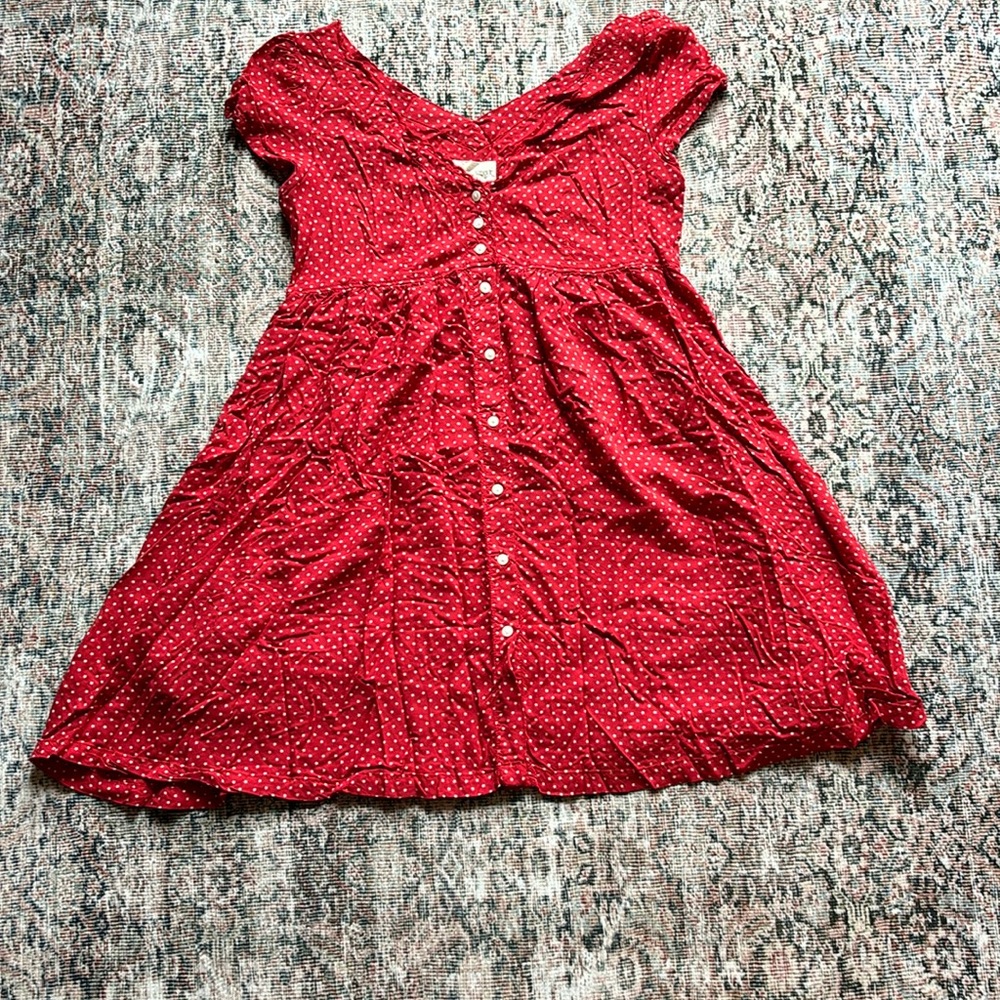 Denim Supply Ralph Lauren Red Stars Dress